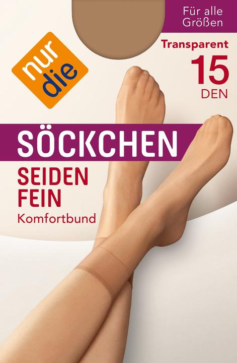 Produktbild Nur Die Söckchen Seidenfein (Einzelpack, One Size)