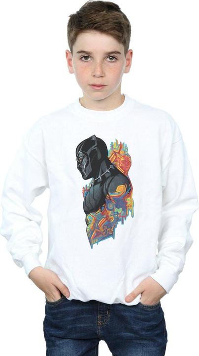Produktbild Black Panther Profile Sweatshirt Jungen (140, 146)