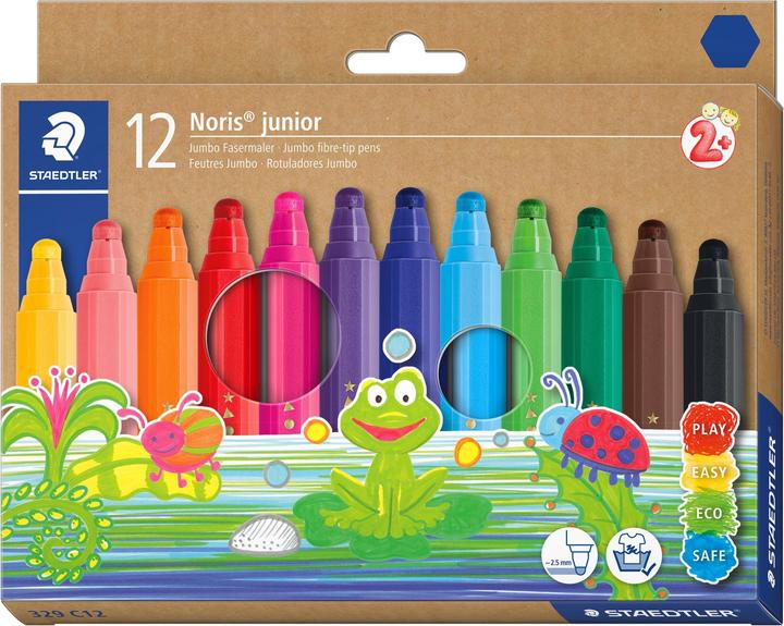 Produktbild Staedtler Fasermaler (Mehrfarbig, 12 x)