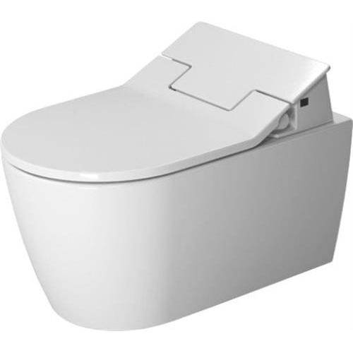 Duravit, WC Deckel, Wand-WC ME by Starck RIMLESS tief, 370x570mm, SensoWash weiss WG