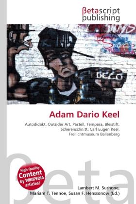 Produktbild Adam Dario Keel (Deutsch, Lambert M. Surhone, Miriam T. Timpledon, Susan F. Marseken, 2010)