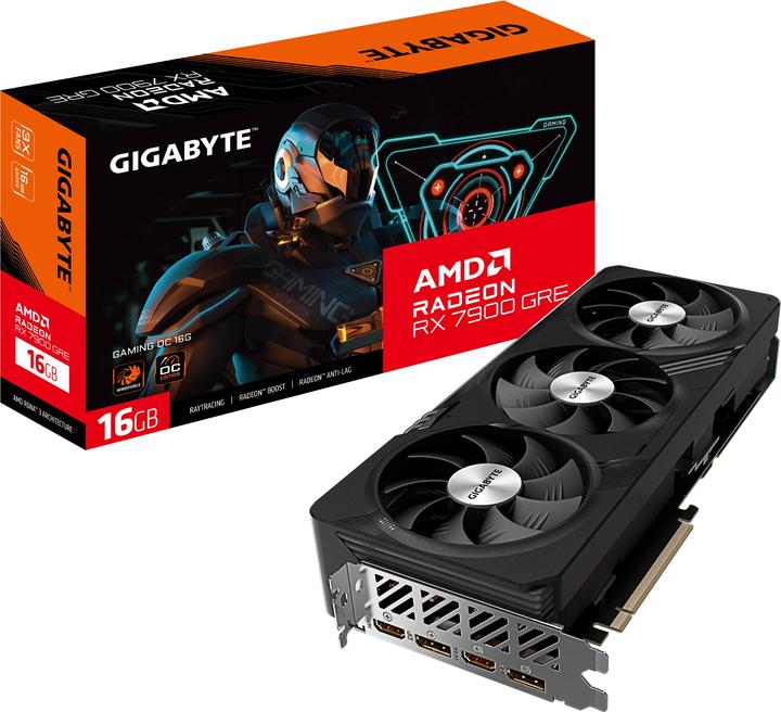 Image du produit Gigabyte RX 7900 GRE GAMING OC-16GD (16 Go)