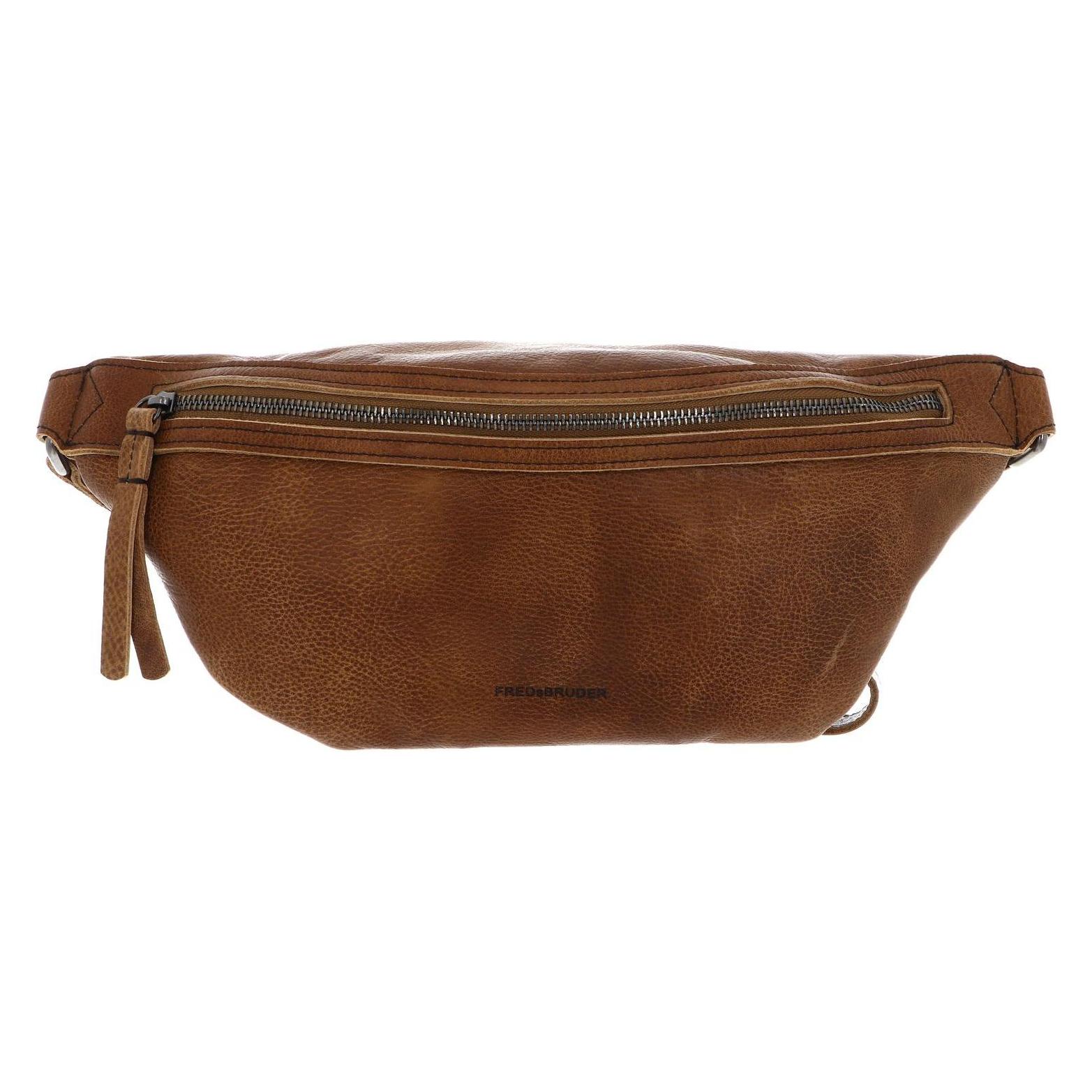 FredsBruder, Damen, Bauchtasche, My Old Friend Gürteltasche Leder 34 Cm, Braun