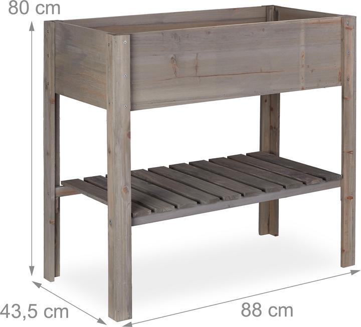 Image du produit Relaxdays Carré potager