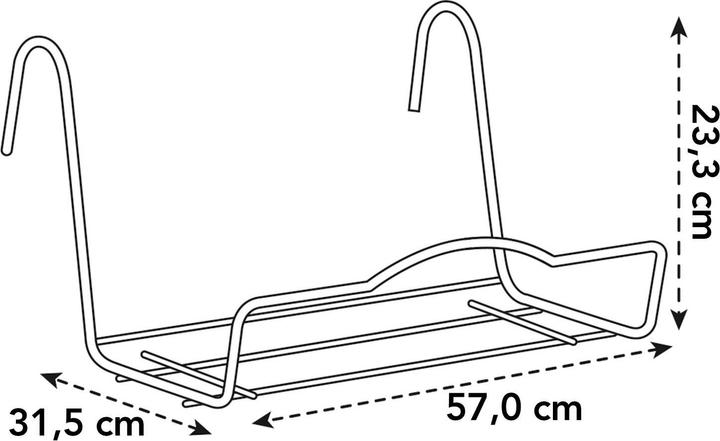 Image du produit Elho Balkonkistliträger