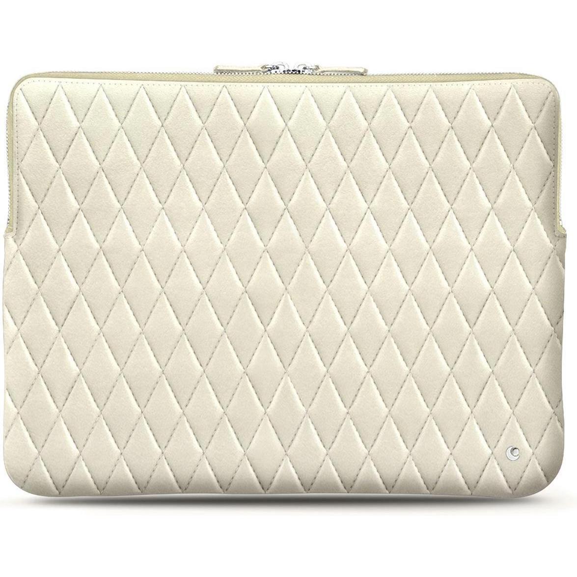Noreve Lederhülle, Notebooktasche, Weiss