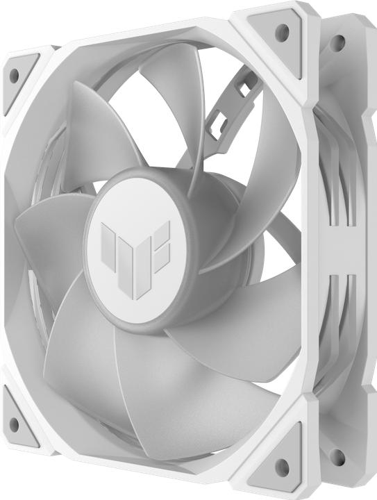 Image du produit ASUS Ventilateur TUF GAMING TR120 FAN ARGB REV WHT 3IN1 (120 mm, 3x)