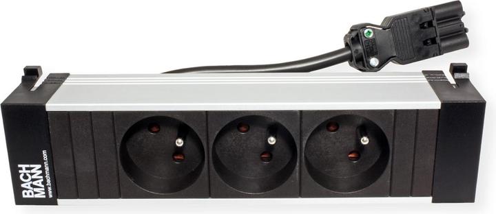 Produktbild Bachmann POWER FRAME - 3xUTE (3 x, CEE 7/5, CEE 7/3, 0.10 m)