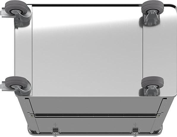 Produktbild Gmöhling Alu-Kastenwagen, absenkbare Seitenwand (250 kg)