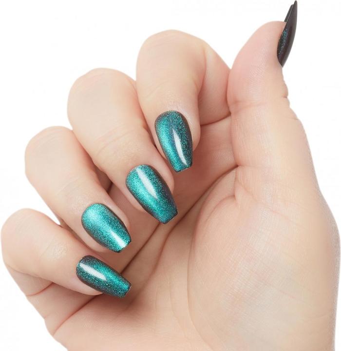 Produktbild KISS Gel Fantasy Magnetic Gel Nails Chameleon - 28 Pieces (Kunstnägel, Chameleon)