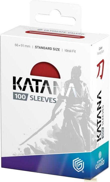 Actual product image Ultimate Guard Katana Sleeves Standardgrösse Rising Sun (100)