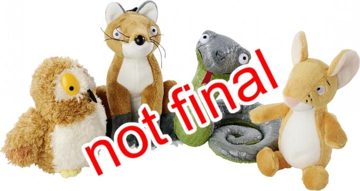 Actual product image Simba The Gruffalo, 18cm, 4-sort. (18 cm)