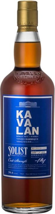 Image du produit Kavalan Single Malt Solist Vinho Barrique Cask Strength (Single Malt, 1 x 70 cl)
