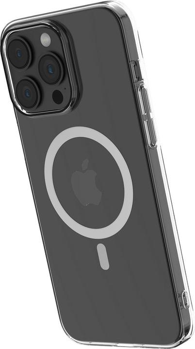 Actual product image Comma case Hard Jacket Mag for iPhone 15 Plus transparent antibacterial (Apple iPhone 15 Plus)