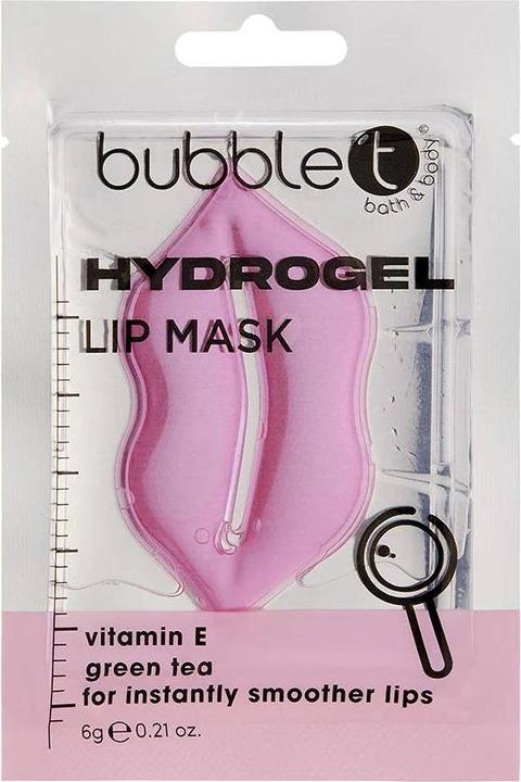 Bubble T Hydrogel Lip Patch Acide hyaluronique & Thé vert (Patchs pour les lèvres)