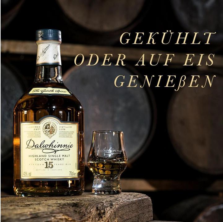 Image du produit Dalwhinnie 15 ans (Single Malt, Scotch Whisky, 1 x 70 cl)