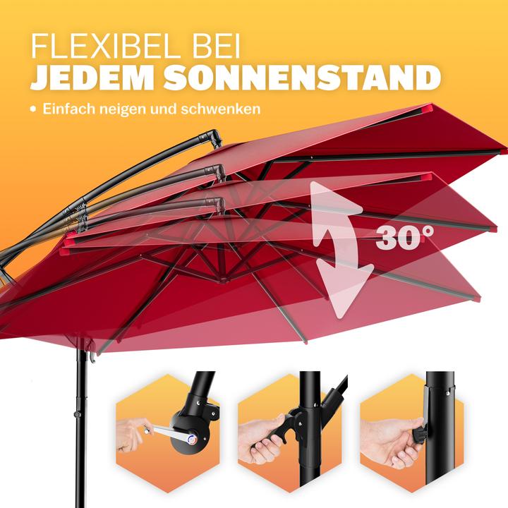 Produktbild Kingsleeve Ampelschirm (3.30 m)