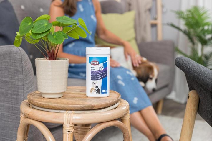 Actual product image Trixie Care wipes for ears 30pcs (Cat, Rodents, Dog)