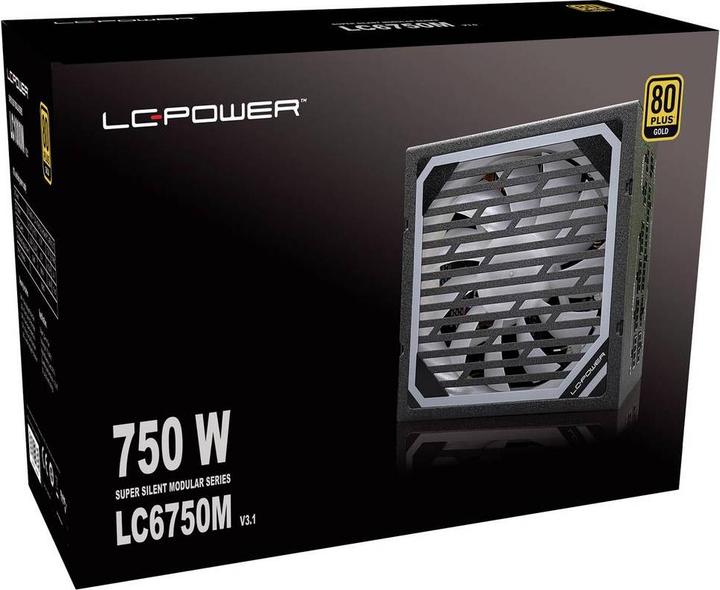 Productafbeelding LC-Power PSU LC6750M V3.1 750W 80+ Gold (750 W)