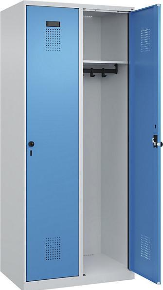 Light blue RAL 5012, Light grey RAL 7035