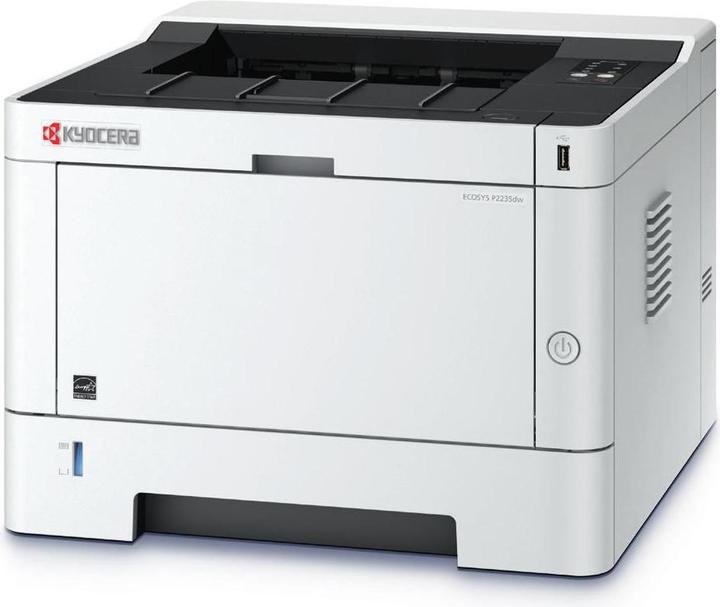 Actual product image Kyocera ECOSYS P2235dw/Plus Mono Laser Printer A4 35ppm Duplex Network Wlan Climate Protection System (Laser, Black and white)