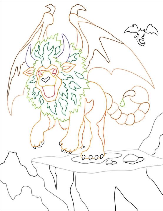 Immagine prodotto Immagini magiche - mostri e draghi