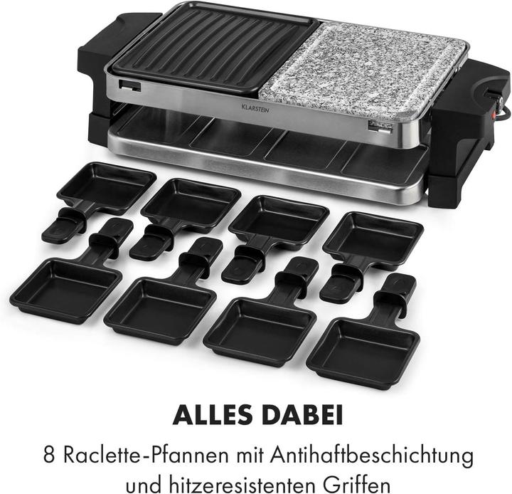 Produktbild Klarstein 2-in-1: Aluminium-Grillplatte & Natursteinplatte
