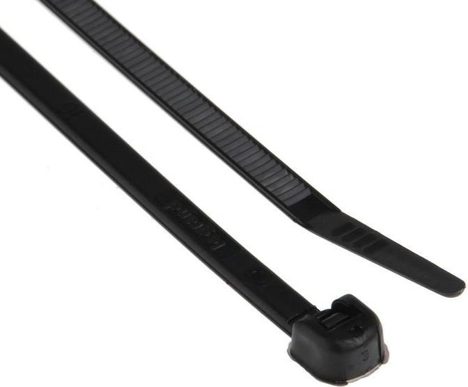 Legrand Cable tie L180mm sw B3,5mm hfr Kst UV rod UV-stable according to ASTM D6779 (Plastic cable ties, 180 mm, 100 pcs.)