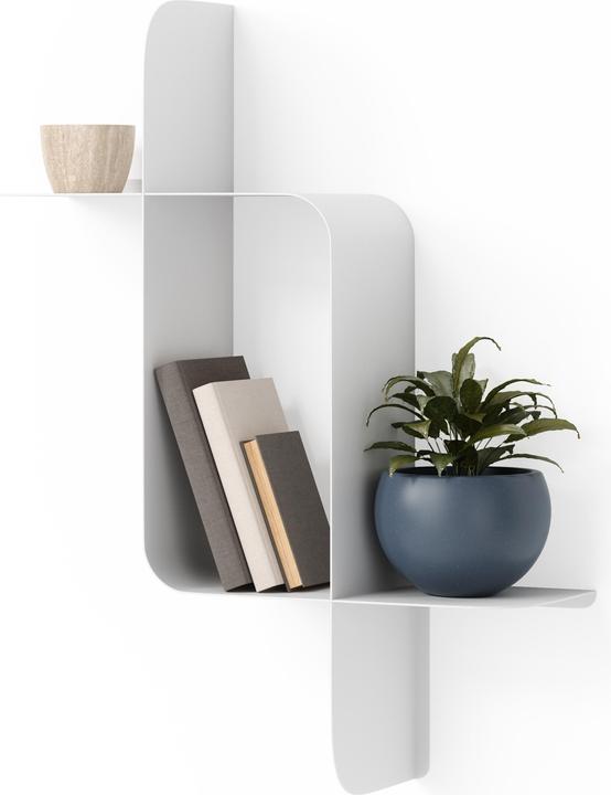 Immagine prodotto Umbra Set di 2 mensole in metallo (64 x 16 x 48 cm)