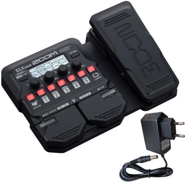 Produktbild Zoom G1X FOUR Multi-Effektgerät mit Netzteil (Gitarre)