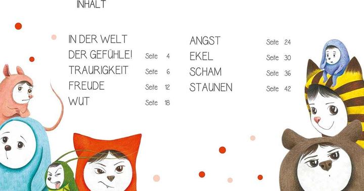 Actual product image The big book of feelings (German, Chiara Piroddi, 2020)