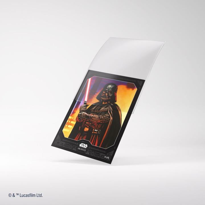 Actual product image Gamegenic GGS15029 - Star Wars: Unlimited Art Sleeves, Darth Vader