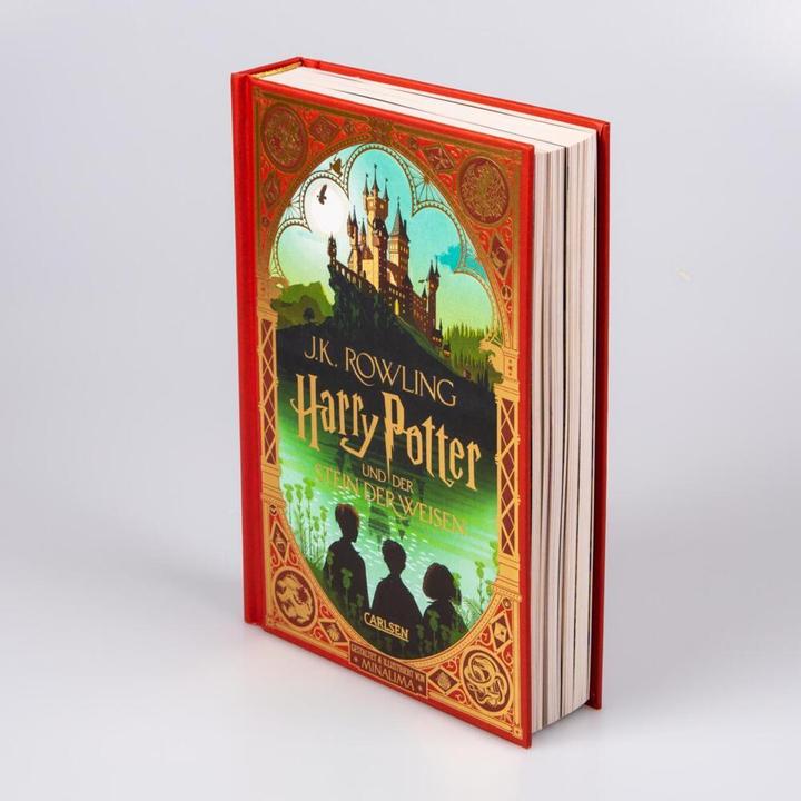 Produktbild Harry Potter und der Stein der Weisen: MinaLima-Ausgabe (Harry Potter 1) (Deutsch, J.K. Rowling, MinaLima, 2021)