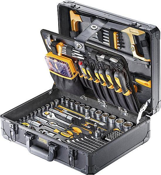 Actual product image kaiserkraft fortec Basic aluminium tool case, 211 pcs. (211 pieces)