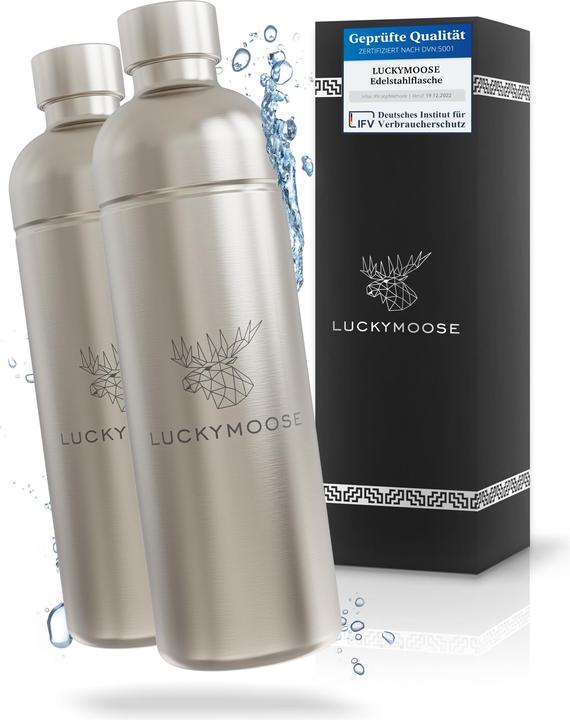 Actual product image Luckymoose Drinking bottle