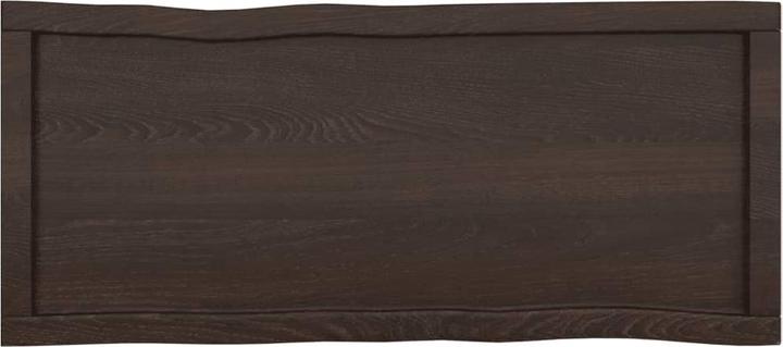 Image du produit VidaXL Tischplatte 100x40x4 cm Massivholz Eiche Behandelt (100 x 40 x 4 cm)