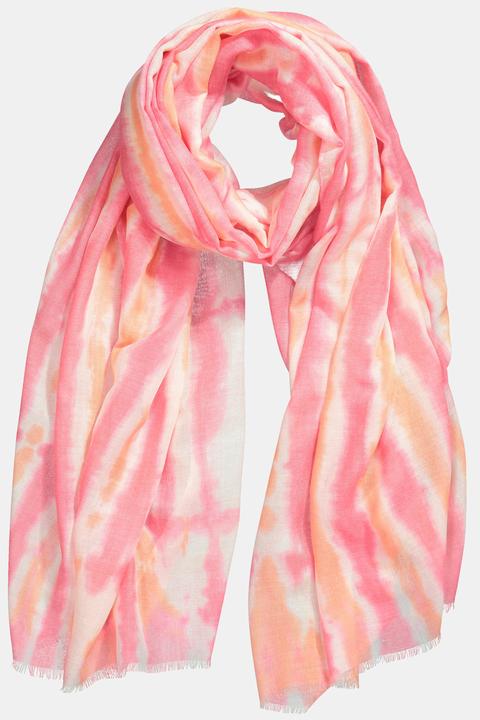 Actual product image Ulla Popken Tie Dye Striped Scarf