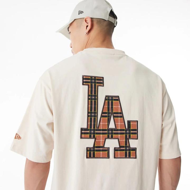 Actual product image New Era t-shirt los angeles dodgers mlb tartan infill (XL)