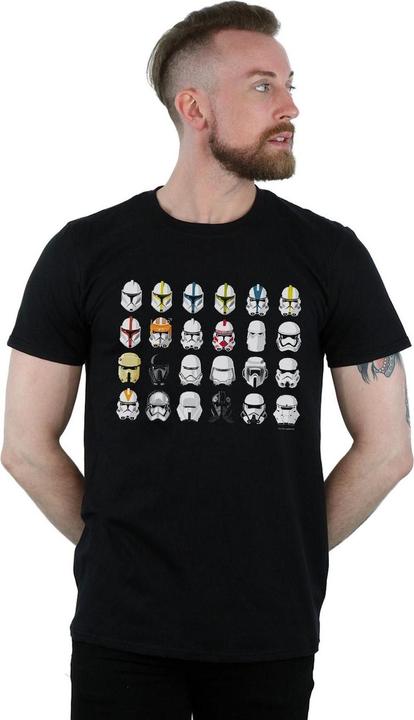 Immagine prodotto Star Wars Trooper Helmets Maglietta Uomo (XL)
