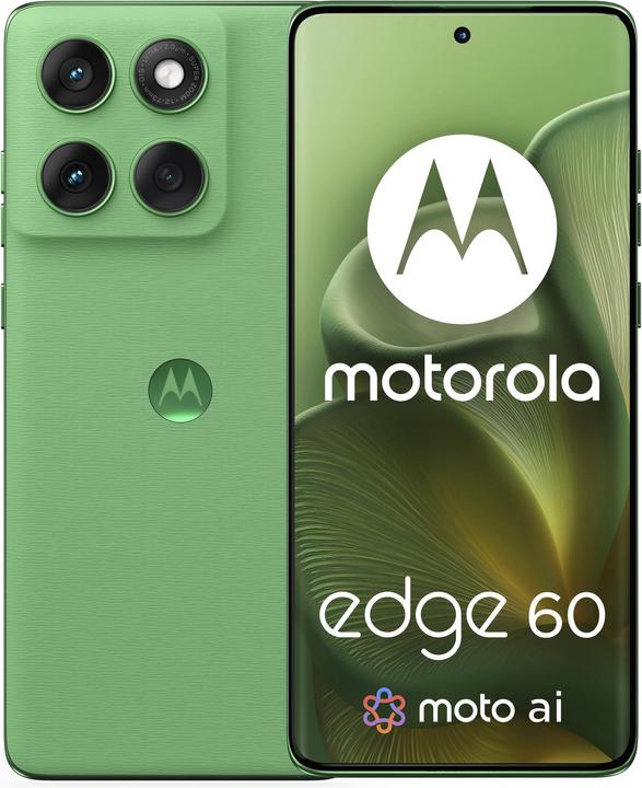 Actual product image Motorola Edge 60 (256 GB, Pantone Shamrock, 6.67", Dual SIM, 5G)