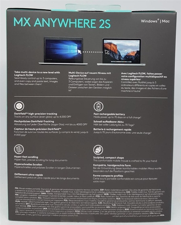 Actual product image Logitech MX Anywhere 2S (Wireless)