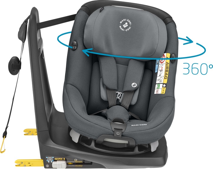 Image du produit Maxi-Cosi AxissFix Authentic Graphite (Reboarder, Norme ECE R129/i-Size)