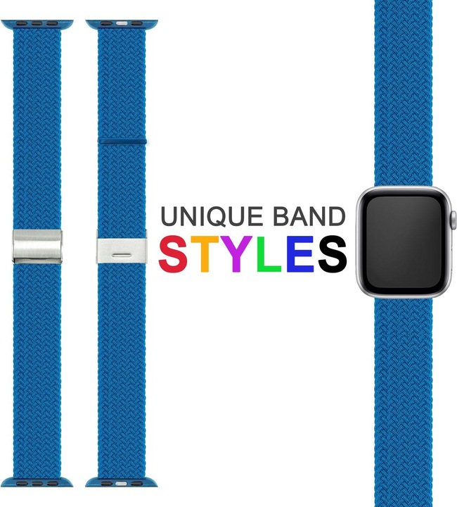 Immagine prodotto Nalia Bracciale Smart Watch intrecciato (Nylon, 1, 3, 4)