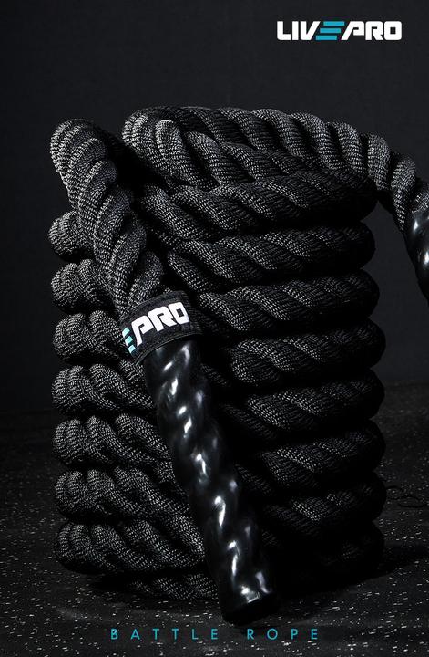 Actual product image Livepro Premium Battle Rope