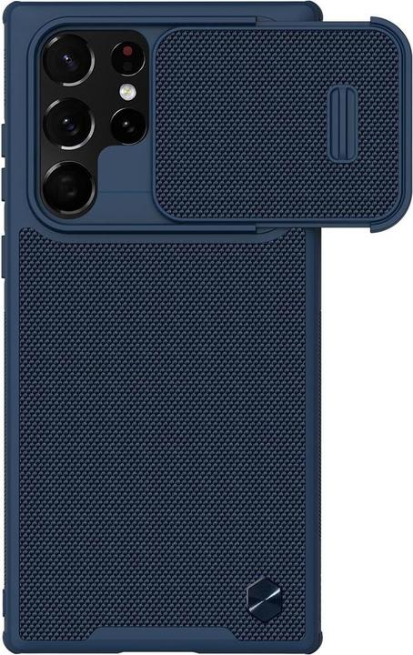 Actual product image Nillkin Textured Case S - Galaxy S22 Ultra - Blue (Samsung Galaxy S22 Ultra)