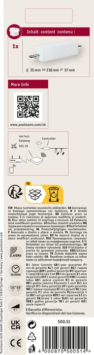 Immagine prodotto Paulmann Dimm/Switch Zigbee URail