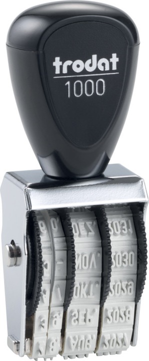 Actual product image Trodat Tape date stamp