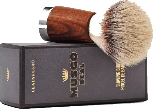 Produktbild Musgo Real Rasierpinsel Silvertip Fibre (Rasierpinsel)