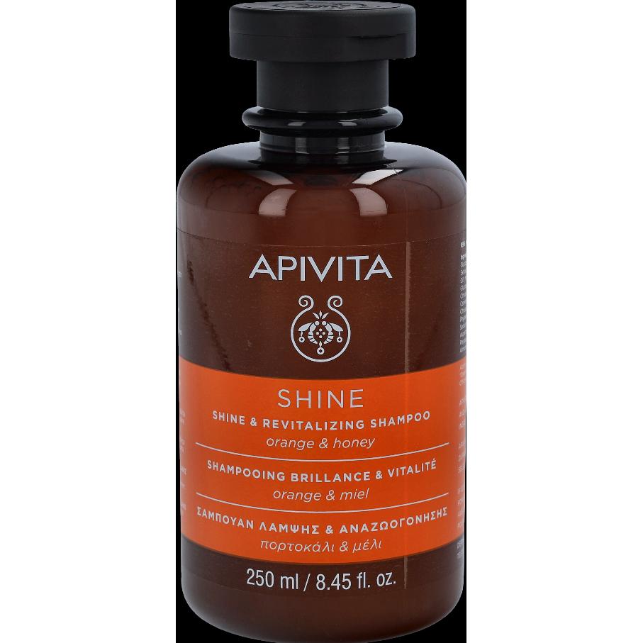 Apivita, Shampoo, Holistic Hair Care Orange & Honey (250 ml, Flüssiges Shampoo)