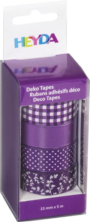 Produktbild Heyda Washi Tape Colour Code purple